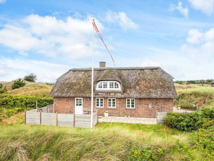 Ferienhaus für 6 Personen, mit Terrasse und Ausblick in Vedersø Klit