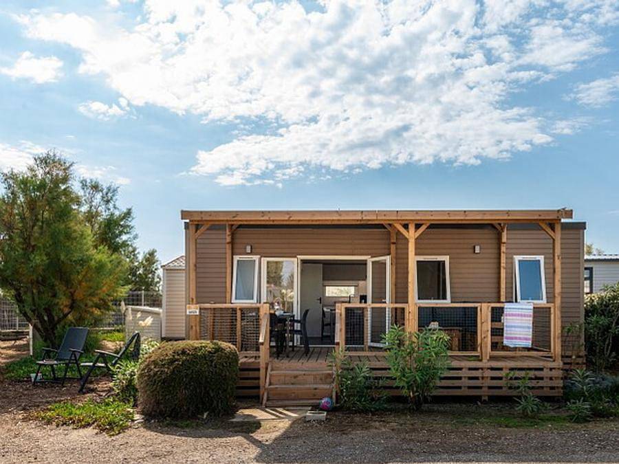Camping Fabulous Village - Mobilheim 4 personen - Mobilheim | Premium | 2 Zi. | 4 Pers. | Terrasse Lounge | Klima. in Rom, Rom Provinz