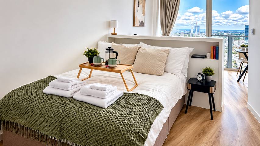 Studio entier, Skyline Rotunda City Apartment I Bullring in Birmingham, Région de Birmingham