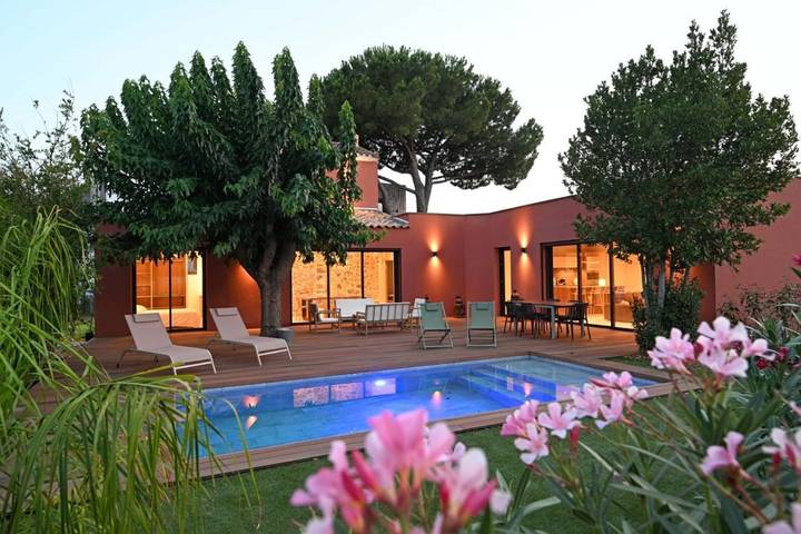 Villa pour 8 personnes, avec jardin ainsi que piscine et vue au Grau-d'Agde - 3