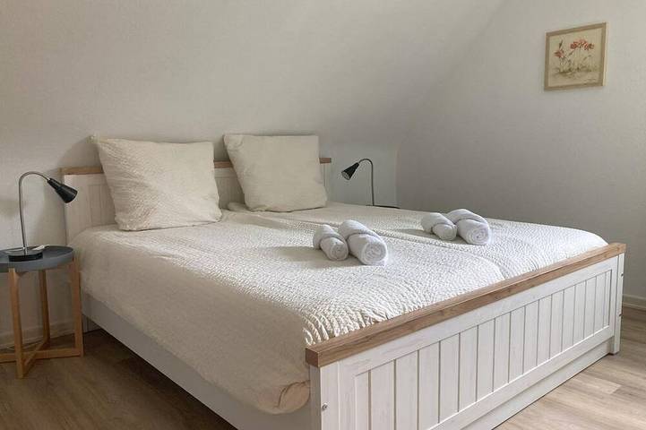 Ferienwohnung für 2 Personen, mit Terrasse und Garten
