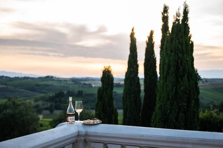Villa pour 19 personnes, avec vue ainsi que jardin et piscine à Vinci - 3