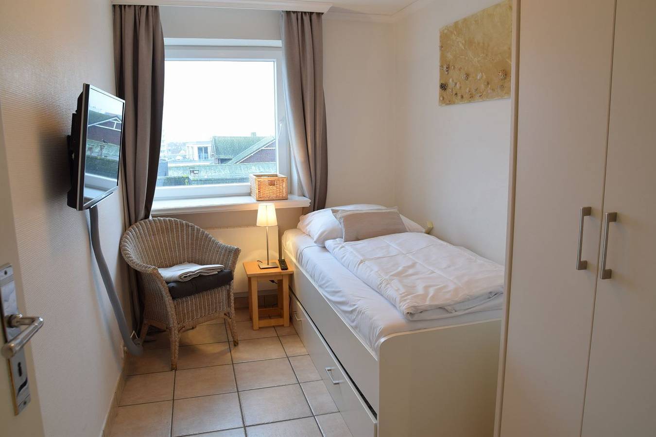 Ganze Wohnung, Exklusive 3-Zimmer-Ferienwohnung mit Balkon und Meerblick in Westerland in Westerland, Sylt (Gemeinde)
