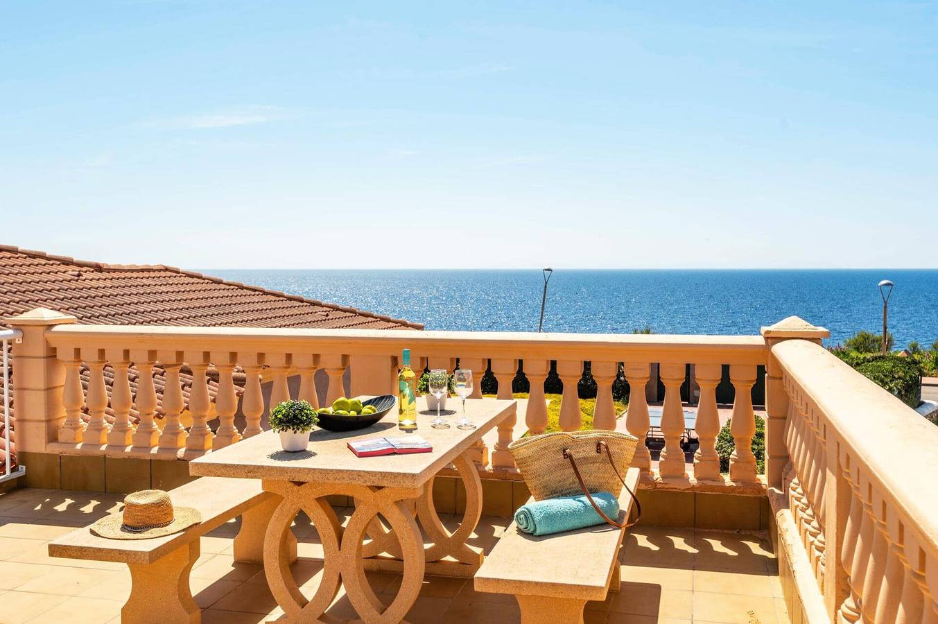 Chalet para 8 personas con jardín in Cala Blanes, Ciudadela
