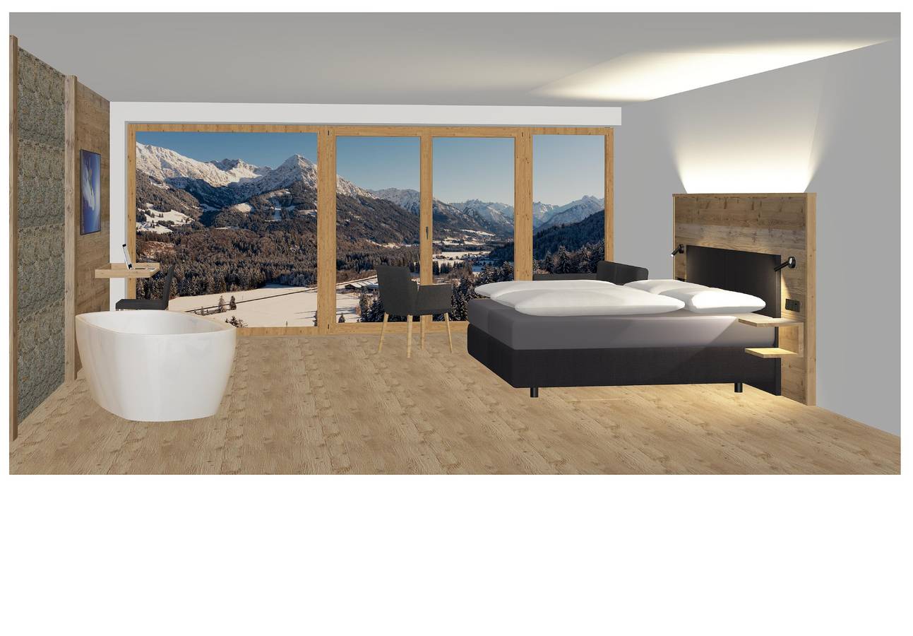 Apartamento vacacional entero, Doppelzimmer Kategorie 1 in Fischen, Suabia (Baviera)