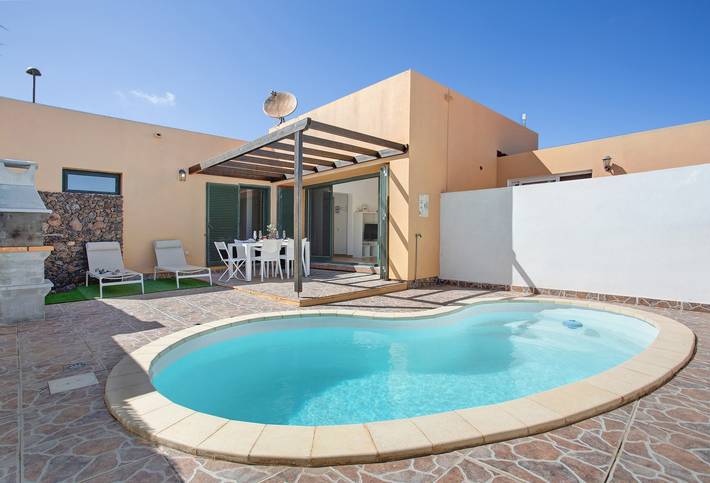 Ferienhaus für 4 Personen, mit Garten auf Fuerteventura