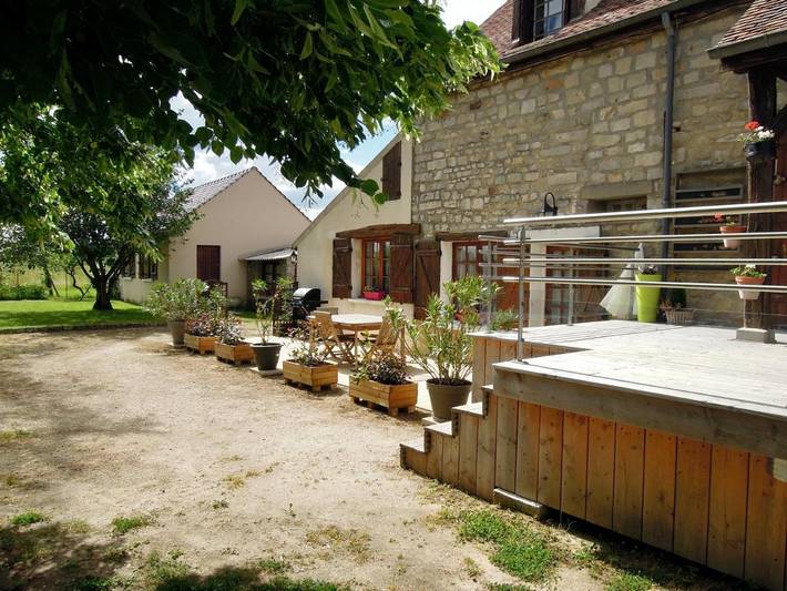 Villa pour 4 personnes, avec Terrasse ainsi que Jardin et Vue