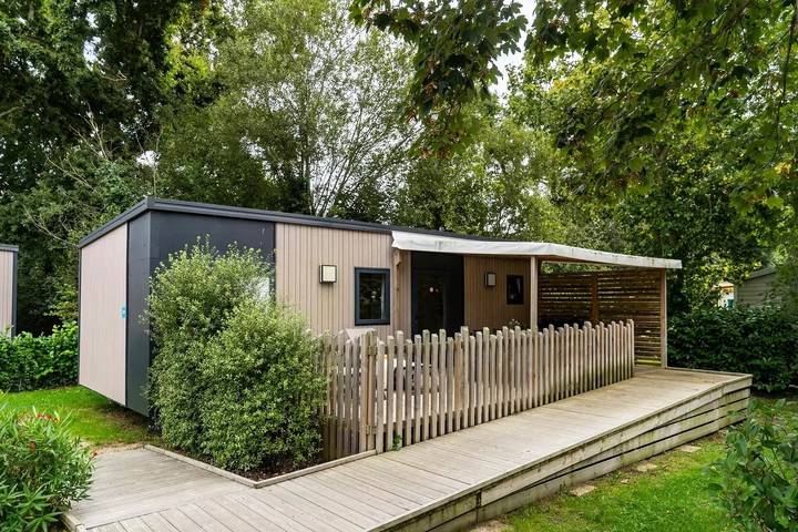 Mobil home pour 4 personnes, avec terrasse et sauna, adapté aux familles - 1