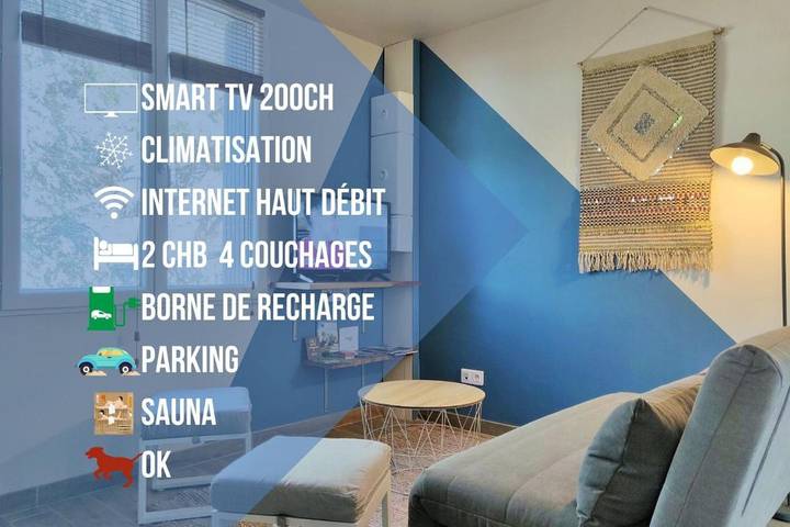 Maison de vacances pour 6 personnes, avec jardin ainsi que vue et sauna - 1