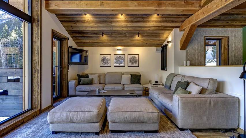 Ferienhaus für 10 Personen, mit Pool und Sauna sowie Garten in Chamonix