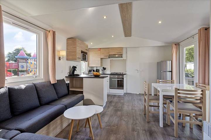 Chalet für 6 Personen, mit Garten in Renesse