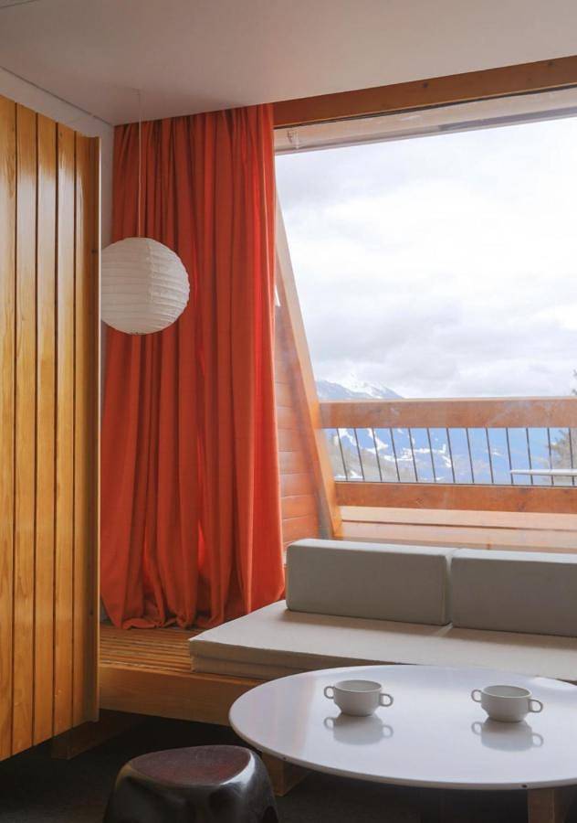 Gîte pour 4 personnes, avec bassin pour enfant et piscine ainsi que jardin et vue dans Arc 1600 - 4