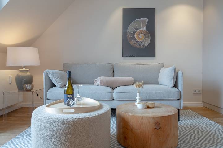 Ferienwohnung für 3 Personen, mit Garten und Sauna sowie Balkon - 1