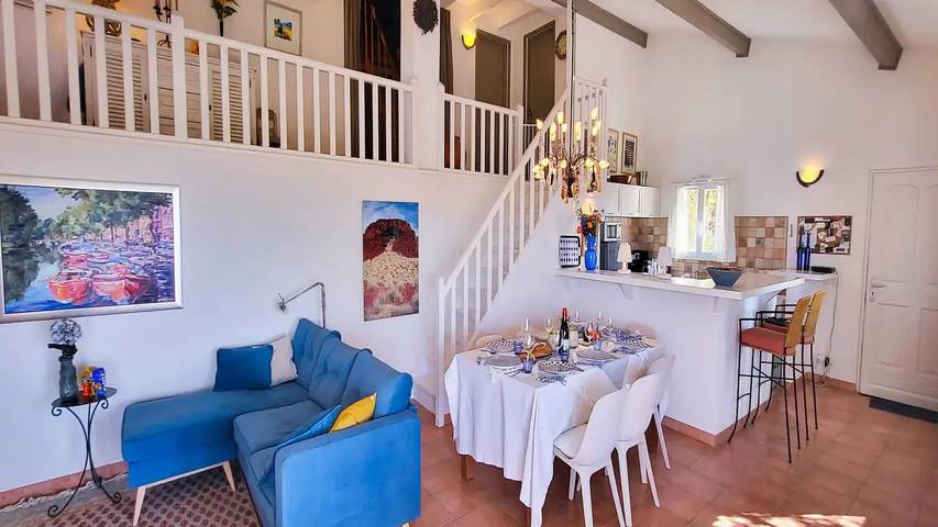 Location de vacances pour 9 personnes, avec piscine et jardin à Villes-sur-Auzon - 3