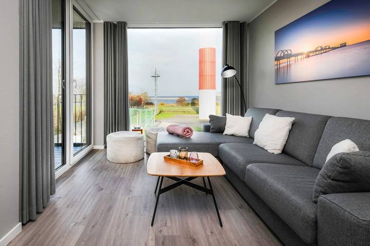 Ganze Wohnung, BeltBlick 3 – Ostseeblick. Sauna. Komfort für Familien. in Marienleuchte, Fehmarn