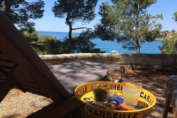 Location de vacances pour 4 personnes, avec terrasse et jardin à Carry-le-Rouet