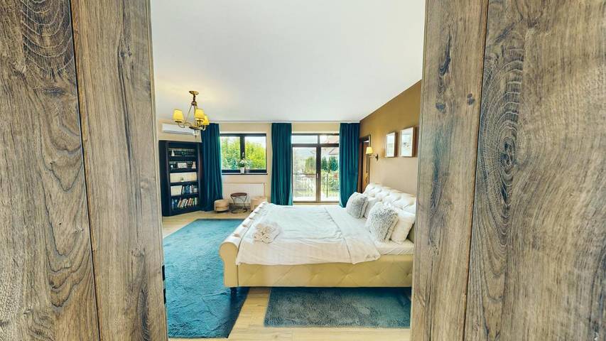 Maison d’hôte pour 17 personnes, avec vue et piscine ainsi que jardin et sauna, animaux acceptés à Brașov - 4