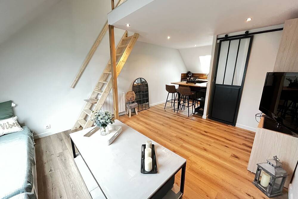 Ganze Wohnung, Relaxation area 300m from Cap Levi beach La Mondree Fermanville in Fermanville, Cherbourg und Umgebung
