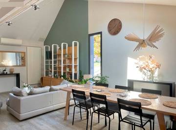 Gîte pour 8 personnes, avec jardin ainsi que balcon et jacuzzi dans le Lot