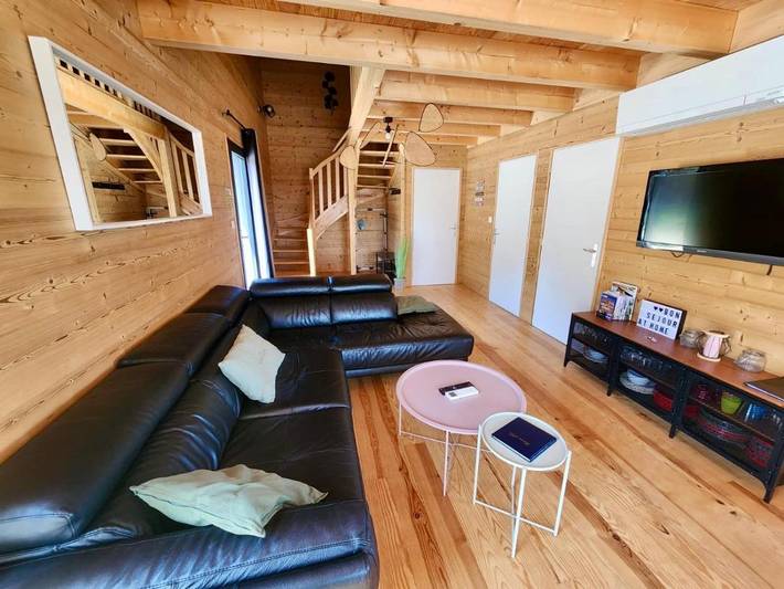 Maison de vacances pour 10 personnes, avec vue ainsi que jardin et terrasse