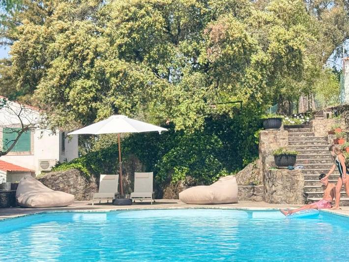 Casa de huéspuedes para 2 personas, con Terraza y Jardín además de Piscina y Vistas en Portalegre