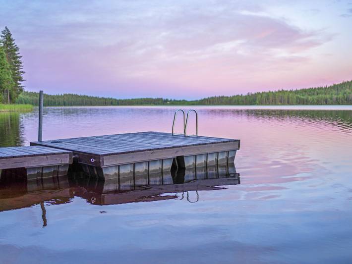 Urpola riviera in Rovaniemi, Lappland