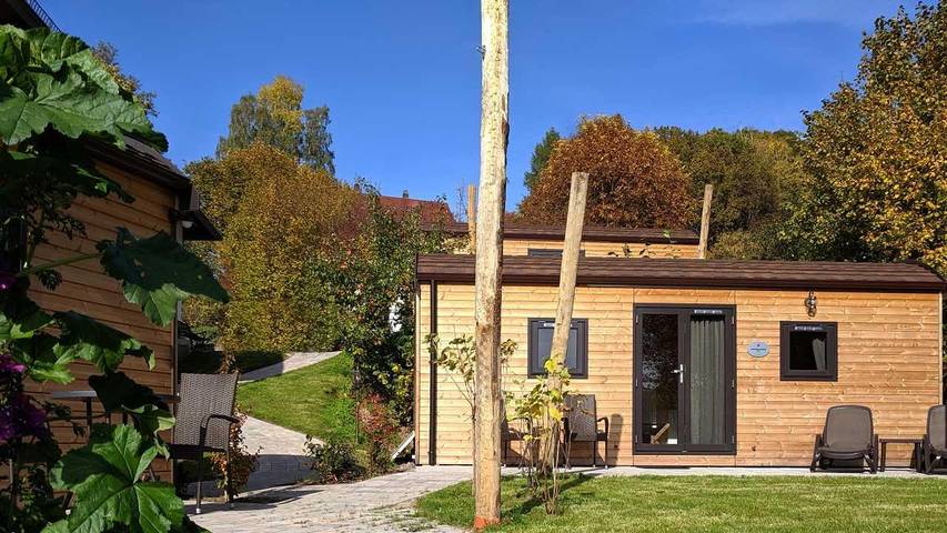 Ferienwohnung für 2 Personen, mit Terrasse und Garten sowie Sauna und Ausblick an der Rhön - 2