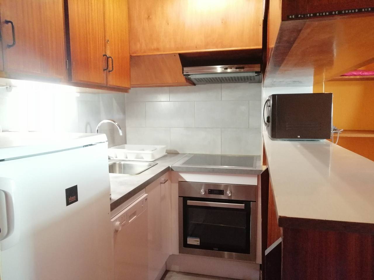 Apartamento entero, Apartamento 6 pers, sur, balcón, pistas in Pra-Loup, Uvernet-Fours