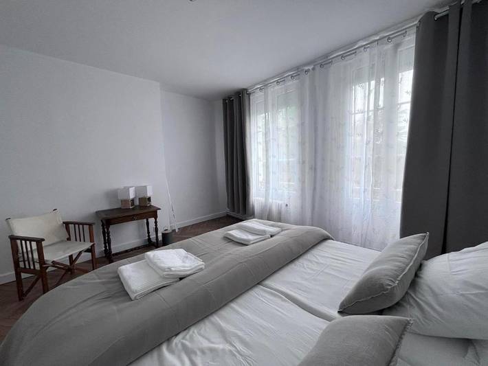 Maison de campagne pour 2 personnes, avec vue ainsi que jardin et piscine à Trie-Château - 2