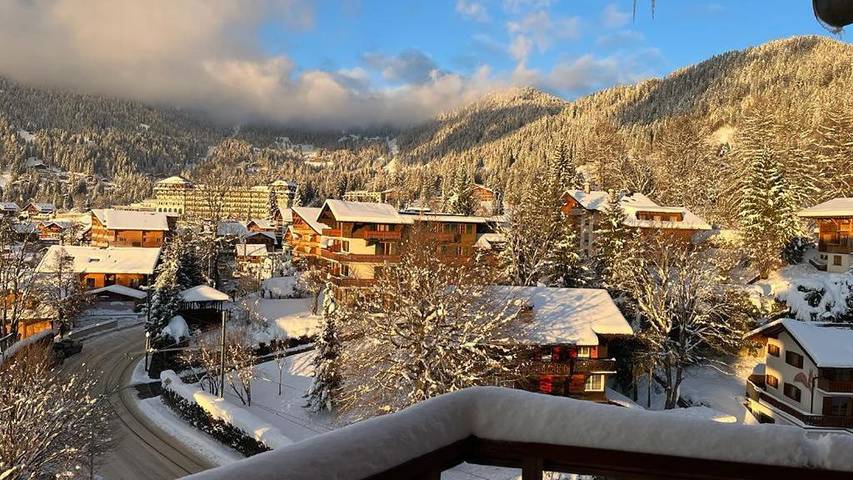 Gîte pour 5 personnes, avec sauna et vue ainsi que piscine et jardin, animaux acceptés dans Villars-sur-Ollon - 2