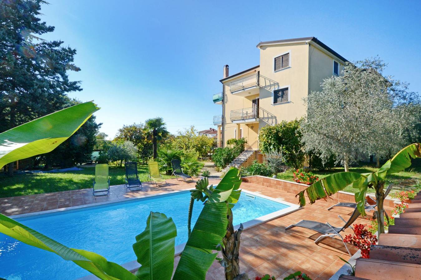 Ganze Wohnung, Wohnung mit Pool in der Nähe von Umag in Umag, Umag und Umgebung