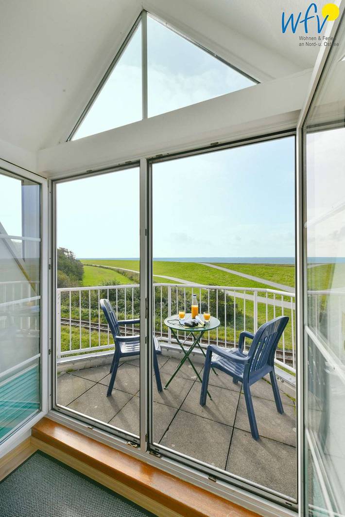 Ferienwohnung für 5 Personen, mit Balkon und Sauna, mit Haustier auf Wangerooge - 3