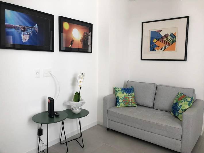 Casas e apartamentos de temporada para 4 pessoas, com vista e terraço em Flamengo