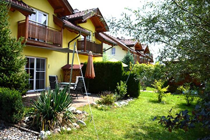 Chalet für 8 Personen, mit Garten