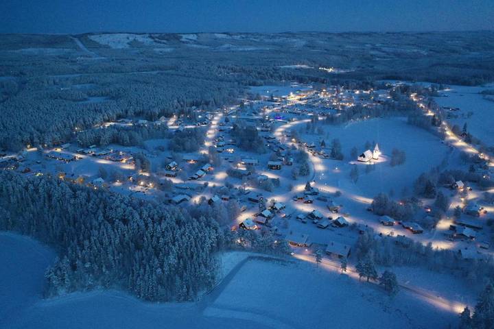 Ferienwohnung für 7 Personen, mit Garten und Seeblick sowie Ausblick in Lappland (Schweden) - 3