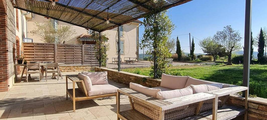 Location de vacances pour 4 personnes, avec jardin et terrasse dans Maumusson-Laguian
