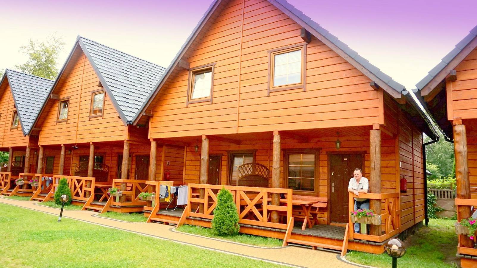 Ferienhaus "Paradise Star2" mit eigener Terrasse in Bobolin, Powiat Sławieński