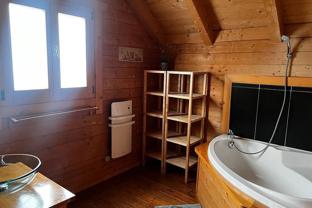 Chalet 'De Lucie et Lison' con vistas a la montaña, terraza privada y Wi-Fi in Erckartswiller, Región de Saverne