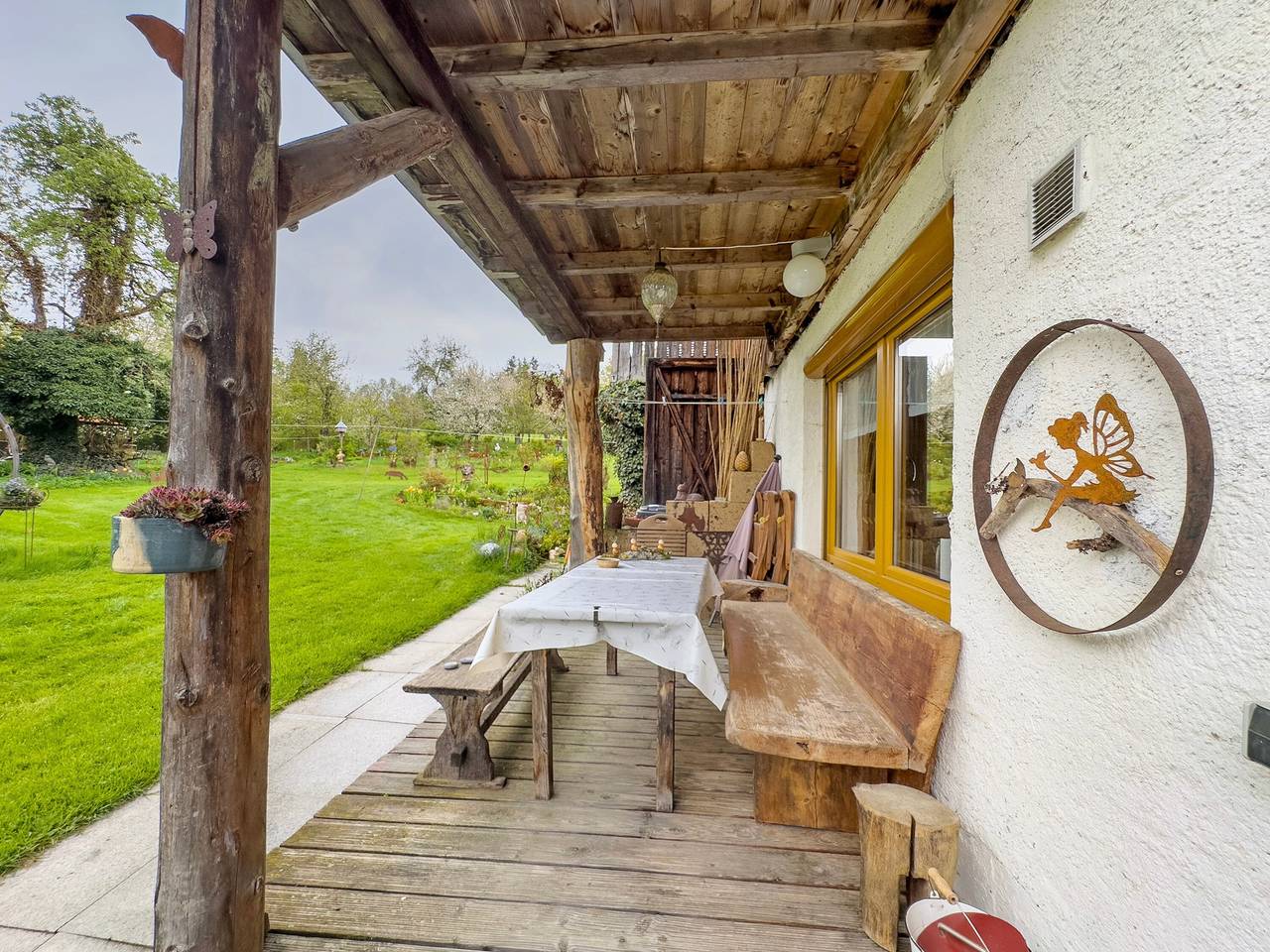 Appartement entier, Appartement "Schneckenhaus" avec jardin partagé, balcon et Wi-Fi in Ostrach, Region Bodensee-Oberschwaben