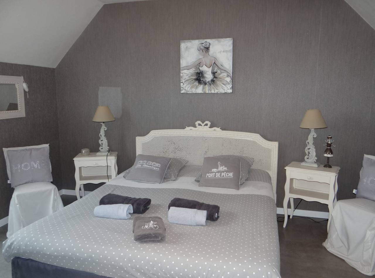 Chambre d'hôtes/ la roquette de Ganzeville chez Muriel - Chambre La Roquette (2 chambravec votre salle de bain) in Ganzeville, Région du Havre