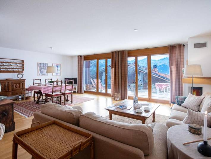 Gîte pour 4 personnes, avec balcon et jardin dans Chesières - 4