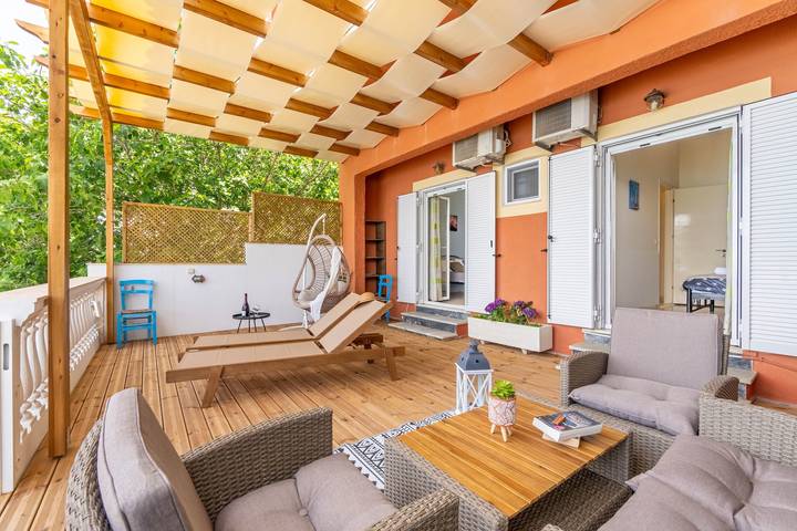 Ferienwohnung für 4 Personen, mit Balkon und Garten in Griechenland - 3
