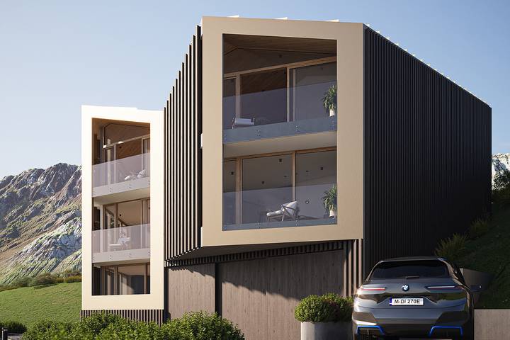 Holiday rental for 6 people, with balcony and sauna in Lech valley