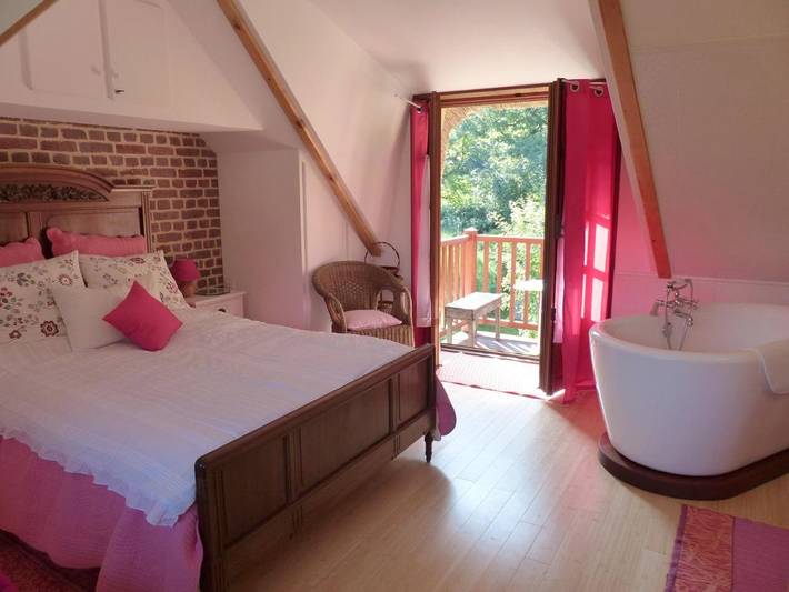 Location de vacances pour 2 personnes, avec jardin et vue à Saint-Jouin-Bruneval - 4