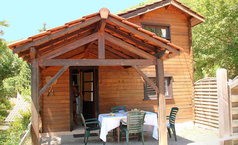 Chalet pour 4 personnes, avec piscine et jardin en Ardèche - 3