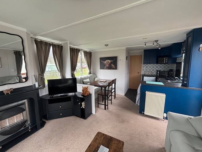 Lodge für 6 Personen mit Pool in Dumfries und Galloway