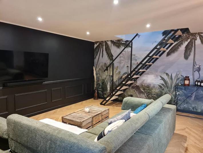 Maison de vacances pour 2 personnes, avec jardin et jacuzzi