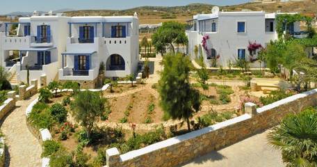 Gîte pour 2 personnes, avec vue et jardin, adapté aux familles dans Koufonisia