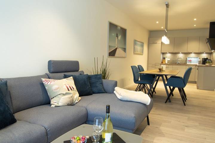 Ferienwohnung für 4 Personen, mit Garten und Sauna in Kellenhusen