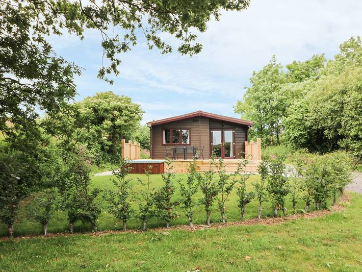 Chalet for 6 people, with garden in Cornwall